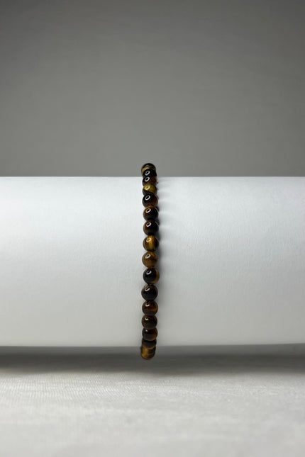 Kinder Powerbead Armband Tijgeroog